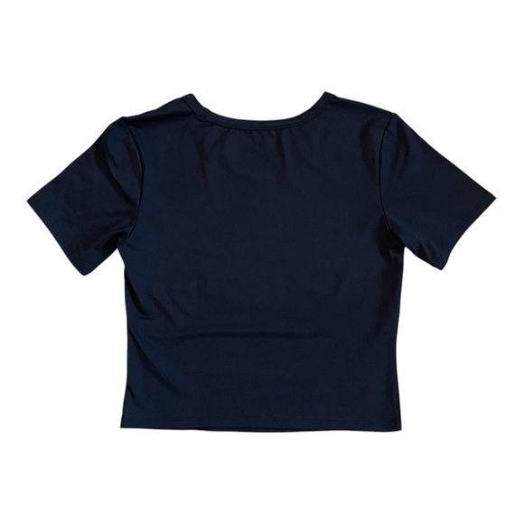 Black Crop Top - Picture 3 of 3